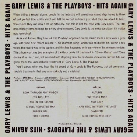 GARY LEWIS AND THE PLAYBOYS