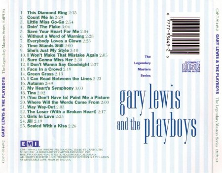 GARY LEWIS AND THE PLAYBOYS