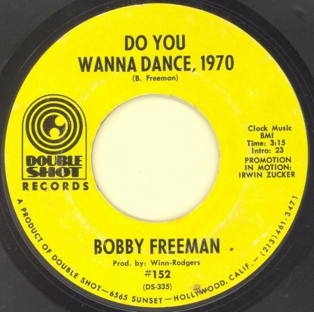 BOBBY FREEMAN - Singles