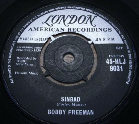 BOBBY FREEMAN - Singles