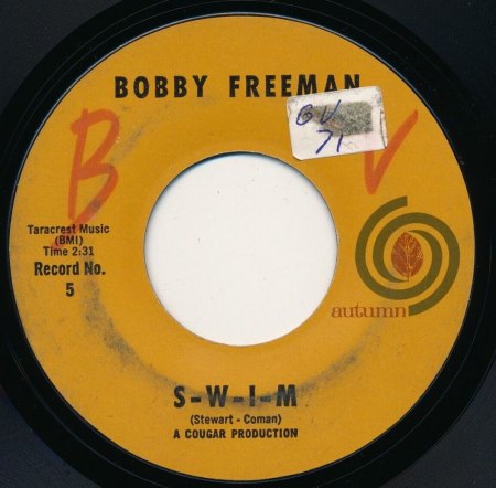 BOBBY FREEMAN - Singles