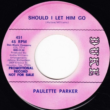 PAULETTE PARKER