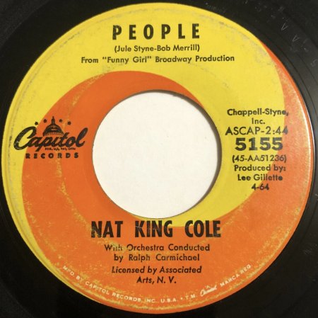 NAT KING COLE - US-Pressungen