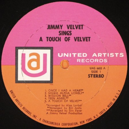 JIMMY VELVET