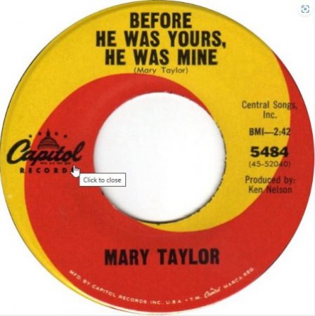 MARY TAYLOR