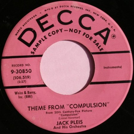 JACK PLEIS & HIS ORCHESTRA