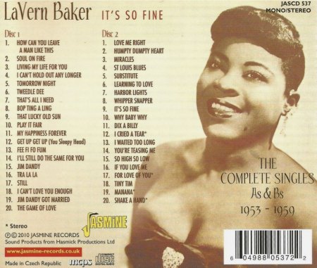 Baker, LaVern - EP's und LP