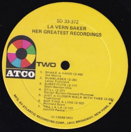 Baker, LaVern - EP's und LP