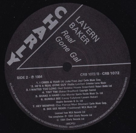 Baker, LaVern - EP's und LP