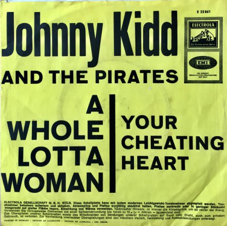 JOHNNY KIDD & THE PIRATES