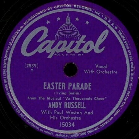 EASTER PARADE