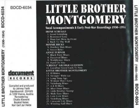 LITTLE BROTHER MONTGOMERY