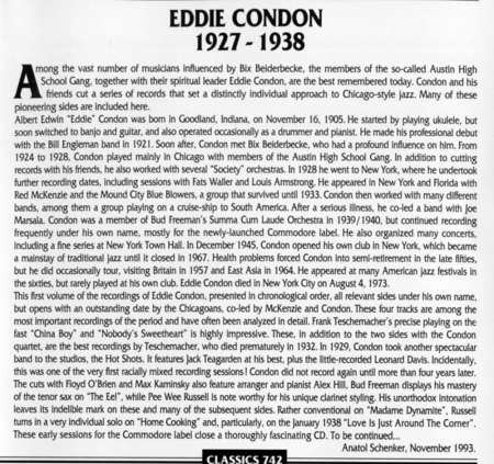 EDDIE CONDON