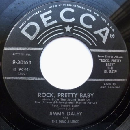 JIMMY DALEY and the Ding a Lings D-Brunswick LP