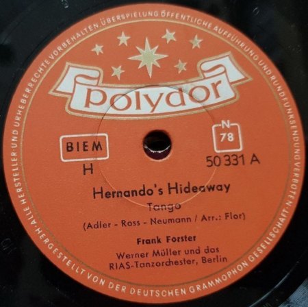 Hernando's Hideaway