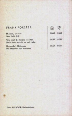 FRANK FORSTER