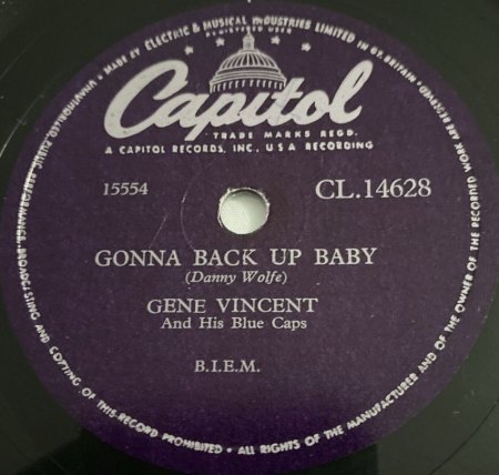 Gene Vincent - 78rpm