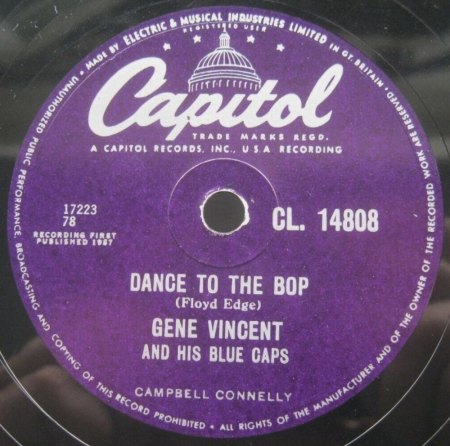 Gene Vincent - 78rpm