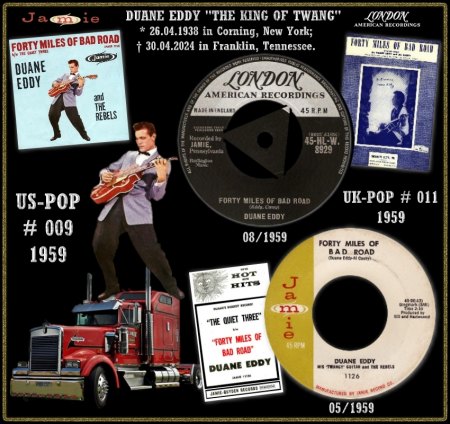 DUANE EDDY - HOT 100 VON 1959