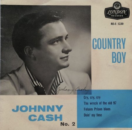 JOHNNY CASH  -  London EPs