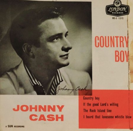 JOHNNY CASH  -  London EPs