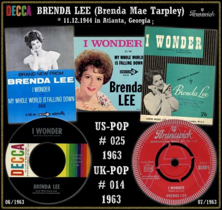 BRENDA LEE - HOT 100 VON 1963