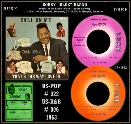 BOBBY "BLUE" BLAND