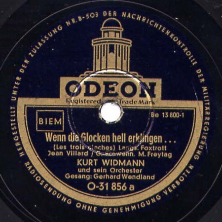 Wendland,Gerhard107Wenn die Glocken Odeon O 31856a.jpg