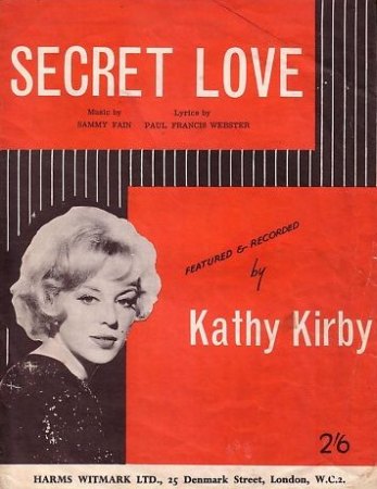 Kirby,Kathy47Sheet Music Secret Love.jpg