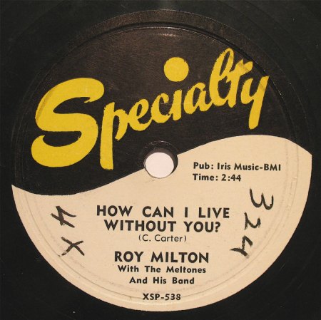 ROY MILTON - How can I live without you -B3-.jpg